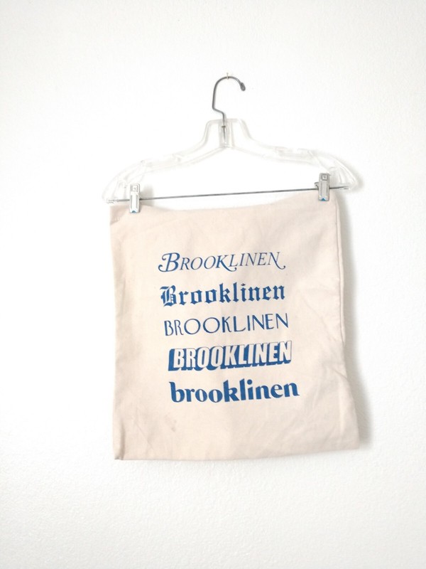Brooklinen Tote Bag Canvas Natural Oatmeal Color