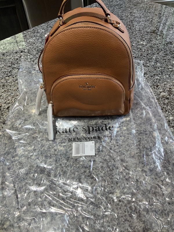 Women’s Kate Spade “Jackson” Medium Backpack Warm Ginger Bread. NWT.