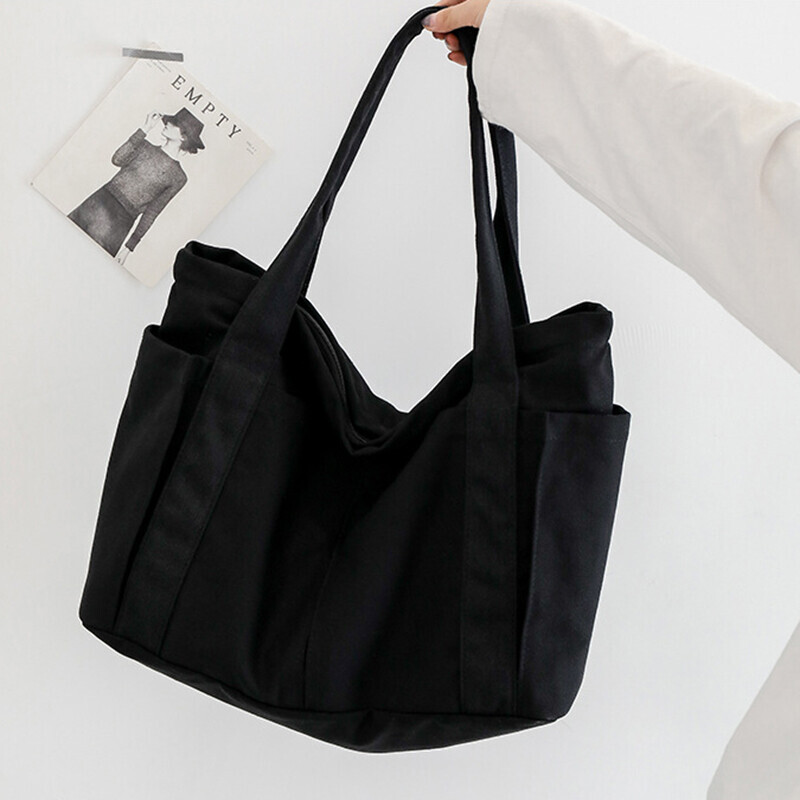 Women Canvas Handbag Shoulder Bag Fabric Tote Oversize Big Jumbo huge Extra