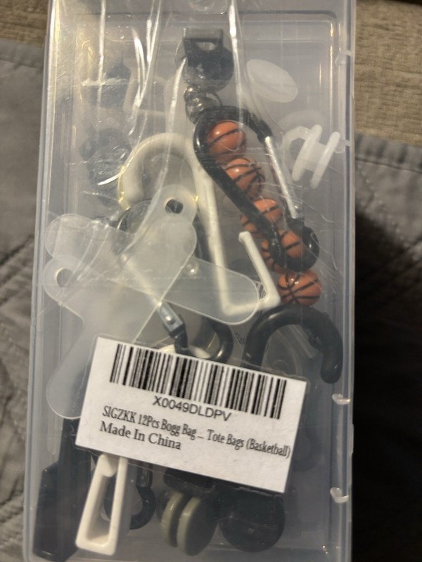 Bogg Bags-Basketball Charms,Inserts,Hooks, Accessories, and Carabiners/12 pieces