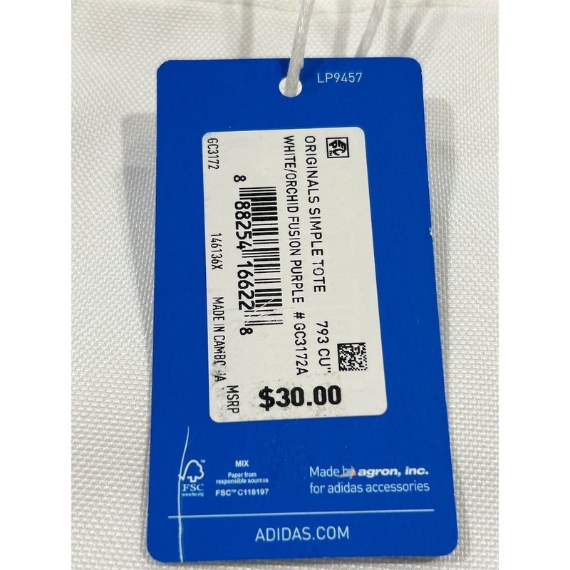 Adidas Originals Tote Bag Spray Paint Bliss Unisex Casual Eco-Friendly gallery