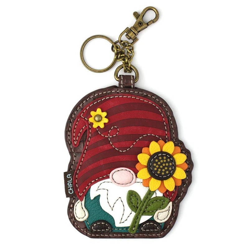 Chala Gnome Key Fob / Coin Purse NWT