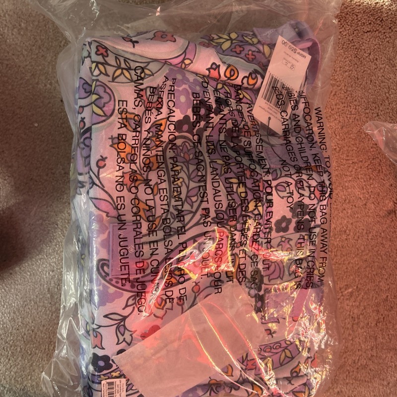 Vera Bradley Lighten Up Everything Organizer – Maddalena Paisley Soft New NWT