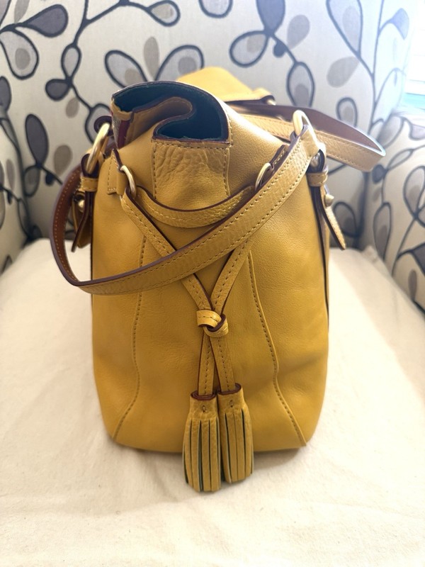 Dooney & Bourke Florentine Smith Bag - Rare Sunflower gallery