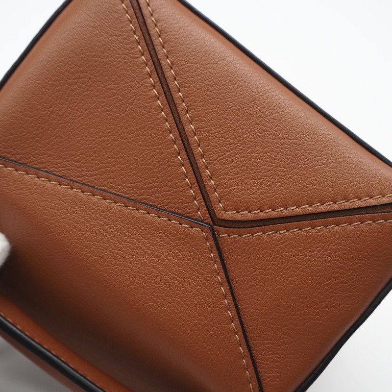 LOEWE PUZZLE EDGE MINI TanShoulder Bag Brown Calf leather522049 gallery