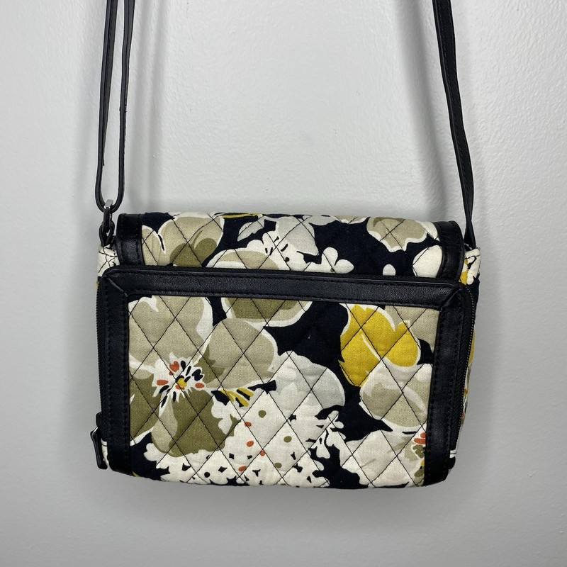 VERA BRADLEY Crossbody Patricia purse in DOGWOOD faux leather Turn Key bag gallery