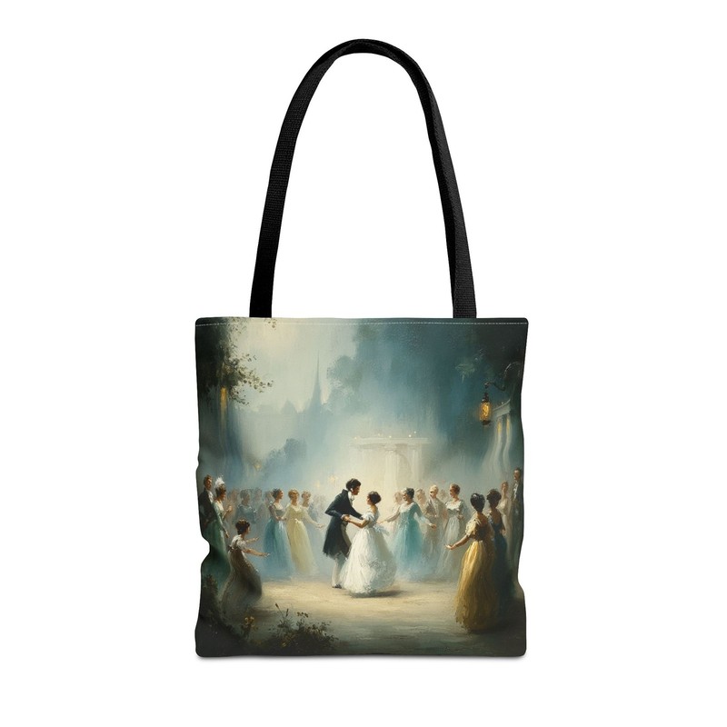 Elizabeth and Darcy’s First Dance | Pride & Prejudice Literary Tote