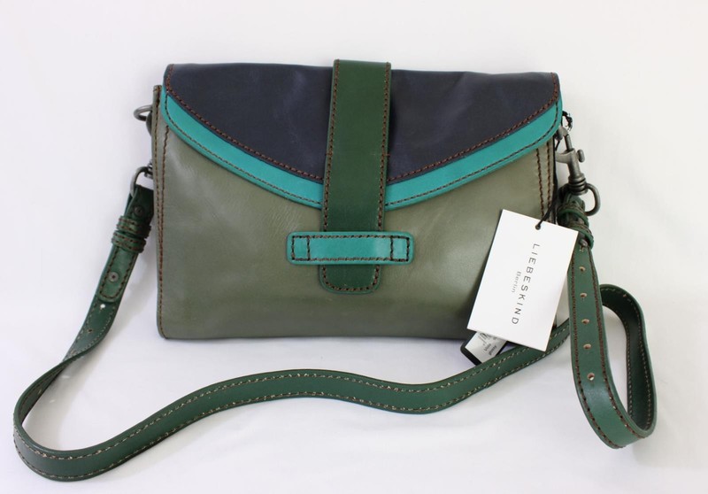 Liebeskind NWT Viola Tri Tone Leather Crossbody Handbag Shoulder Bag