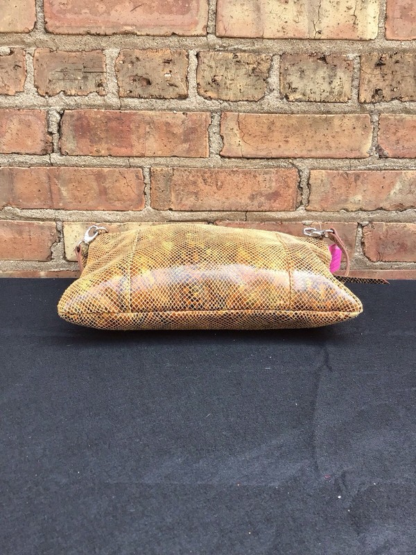 Snake Print Medium Crossbody Bag gallery