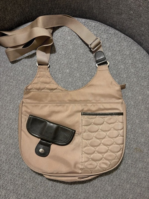 Mosey Recycled Nylon Quilted Crossbody Bag gallery