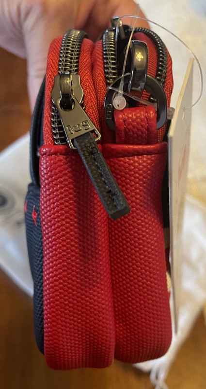 Lug x America 250 Matte Luxe USA Crossbody - Coupe XL Poppy Red NWT gallery