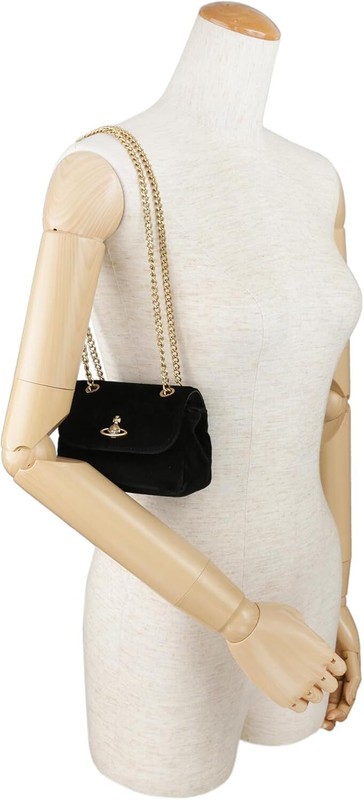 Vivienne Westwood SMALL PURSE WITH CHAIN 5C01000BW W00ZL N401 Black gallery