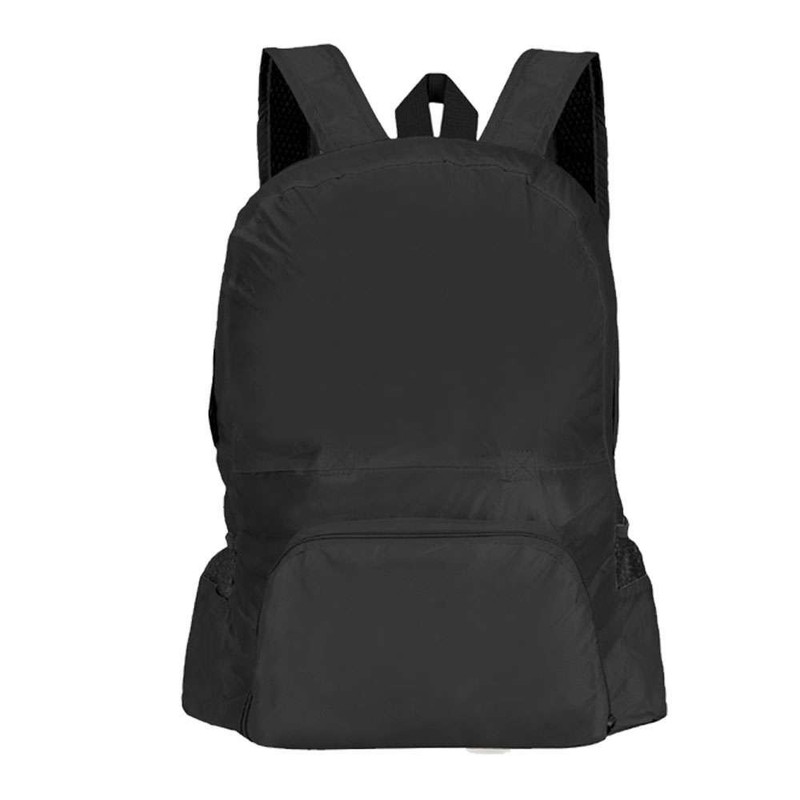 2 IN 1 Foldable Tote Bag Travel Backpack Rucksack Camping Hiking School Bag
