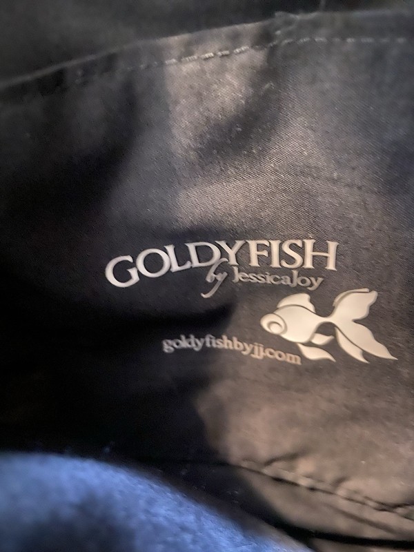 Goldyfish By Jessica Joy Cross Shoulder Handbag Vegan Fibers 9.5 X 10” gallery