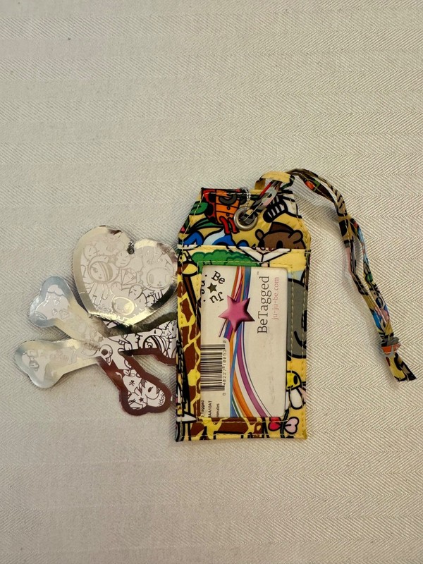 New! RARE JuJuBe Be Tagged luggage tag- Animalini gallery