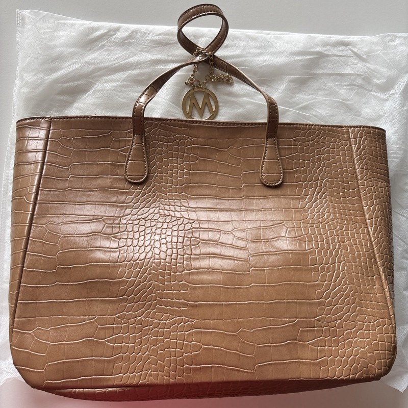 Mkf Collection Handbag By Mia K. New With Cover and Charm