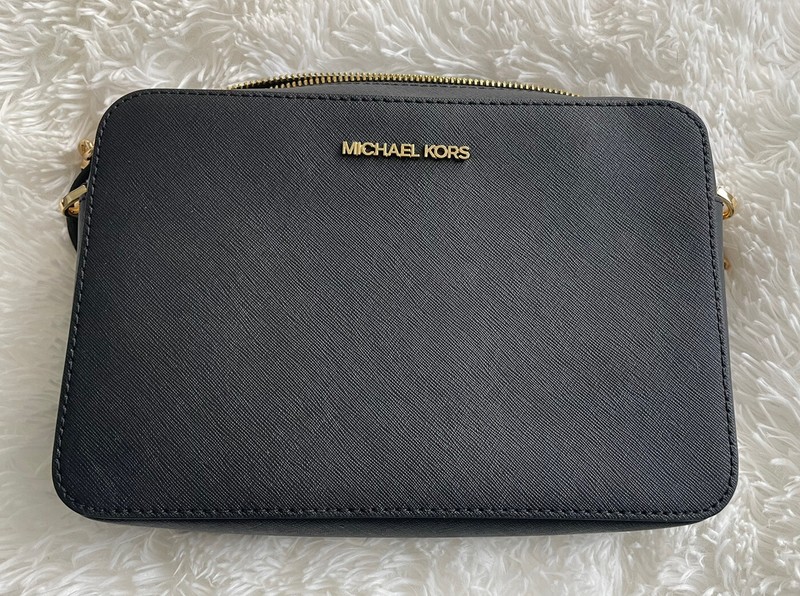 Michael Kors Jet Set 32S4GTVC3L Crossbody Bag, Large – Black