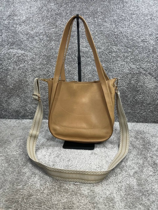 Madewell Bag Women The Sydney Earthen Sand Detachable Strap Adjustable Crossbody