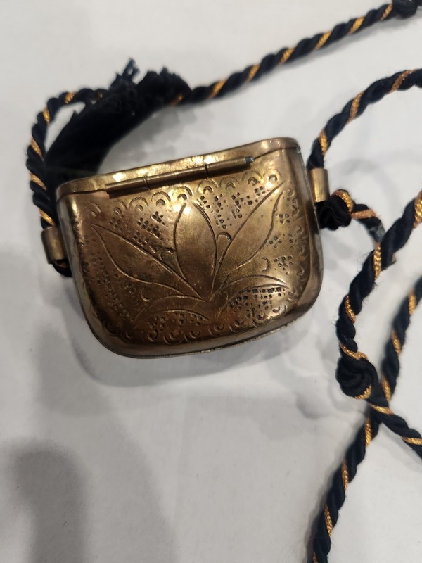 Mini Brass Purse Used Beautiful gallery