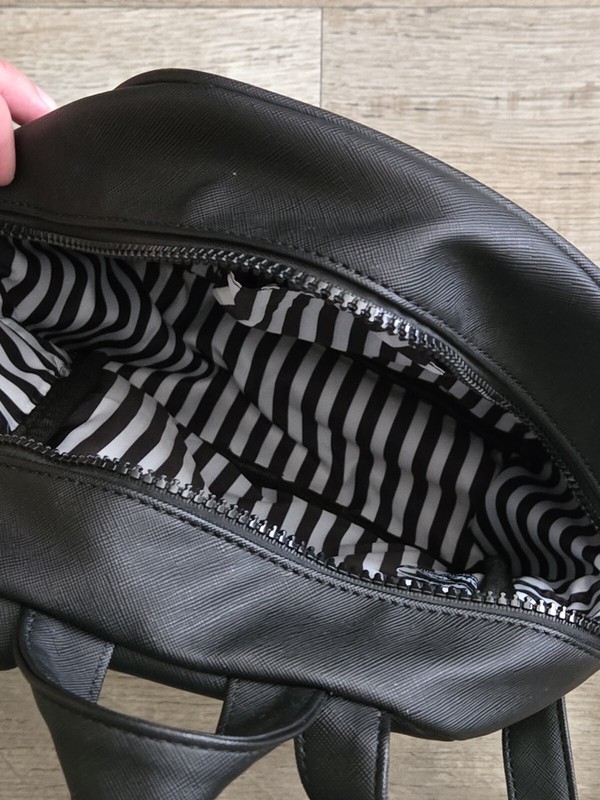 MARC TETRO Black Mini Backpack Bichon Frisé Adjustable Straps Cute Travel *EUC" gallery