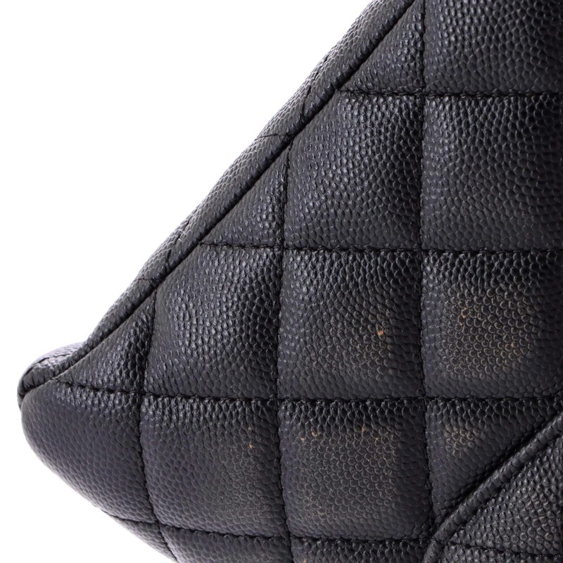Chanel Classic Flap Clutch Quilted Caviar gallery