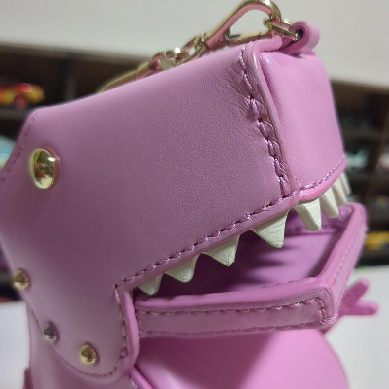 Kate Spade Novelty T-REX Crossbody Bag Dinosaur Pink super rare gallery