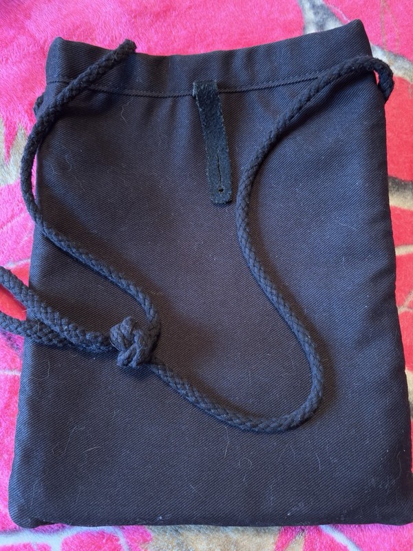Earthbound Trading Co. Wool Purse 9x11 Made In Turkey Beautiful Red, Green gallery