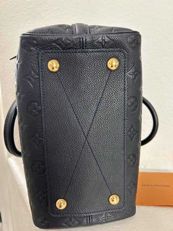 LOUIS VUITTON Speedy Bandoulière 25 Empreinte Noir M40762 France gallery