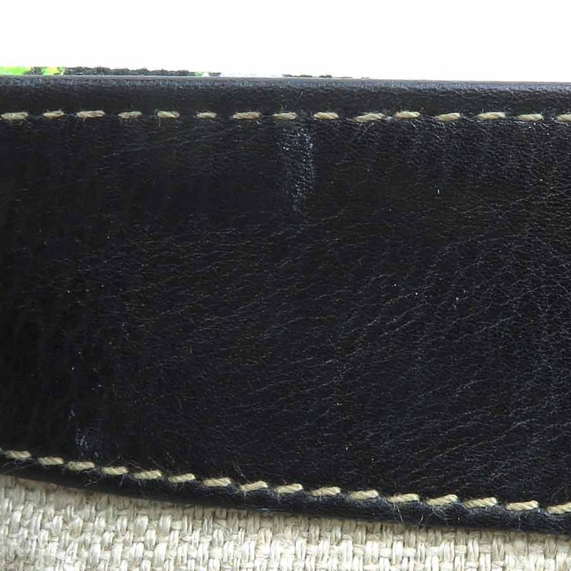 Auth GUCCI Flora Handbag Black/Multicolor Canvas/Leather - h32062k gallery