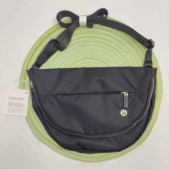 lululemon athletica Black Crossbody All Night Festival Bag – 5L