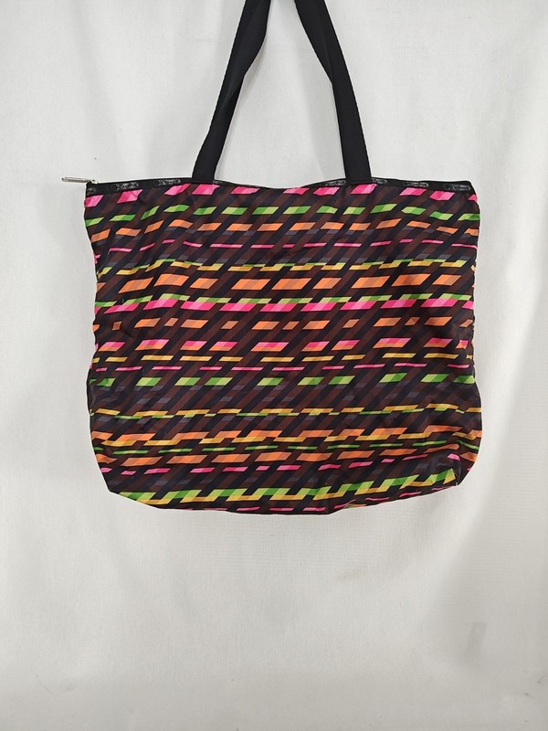 LeSportsac Purse Classic Hobo Rainbow Geometric Bag Tote Travel Costa Rica