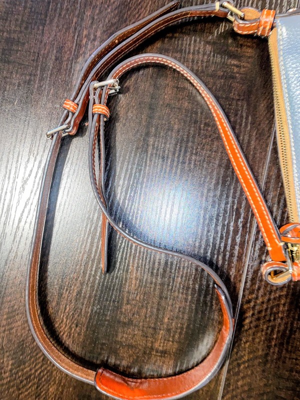 Dooney & Bourke Lexington Elephant Pebble Grain Leather Zip Shoulder Crossbody gallery