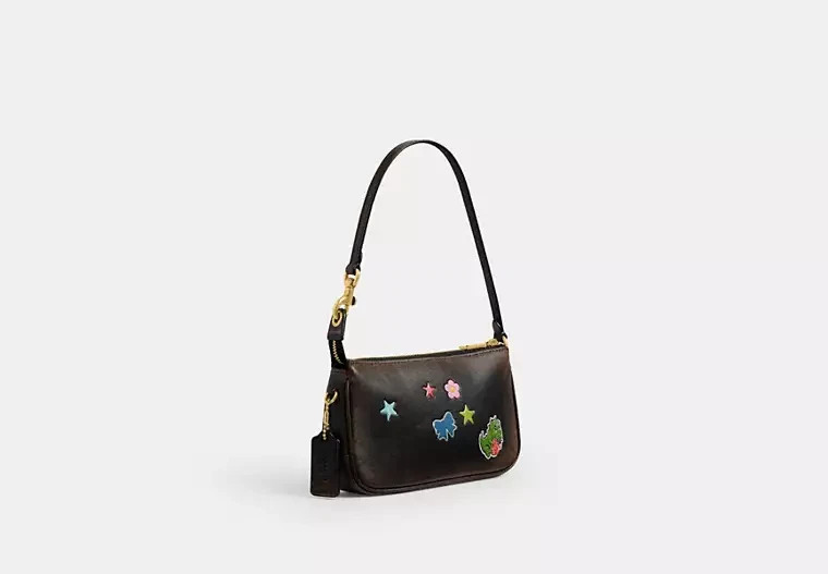 COACH Rexy 10th Birthday Plaza Bag 18 In Loved Leather With Sticker Print, CEG45 gallery