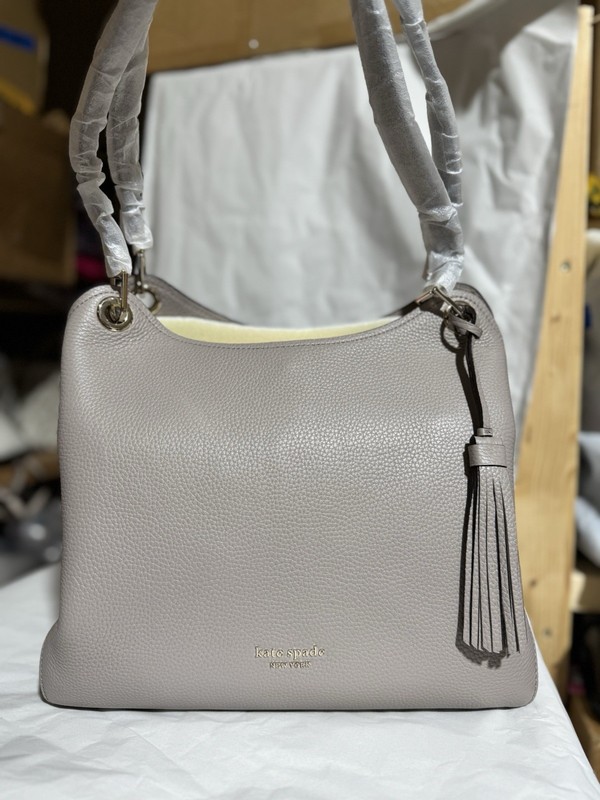 Kate Spade Large Shoulder Bag Loop Warm Taupe Multi NWT Authentic New