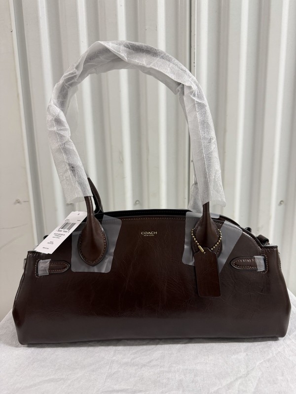 Coach Empire 34, Glazed Leather, Maple Brown, New With Tags, 100% Authentic!!!