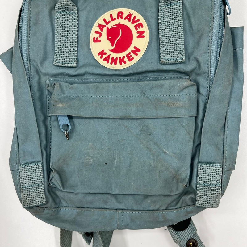 Fjallraven Kanken Mini Blue Backpack 23561 Adjustable Straps Small Daypack gallery