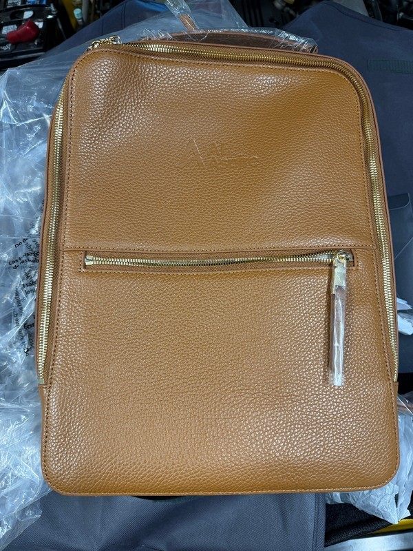 Quince Italian Leather Laptop Backpack