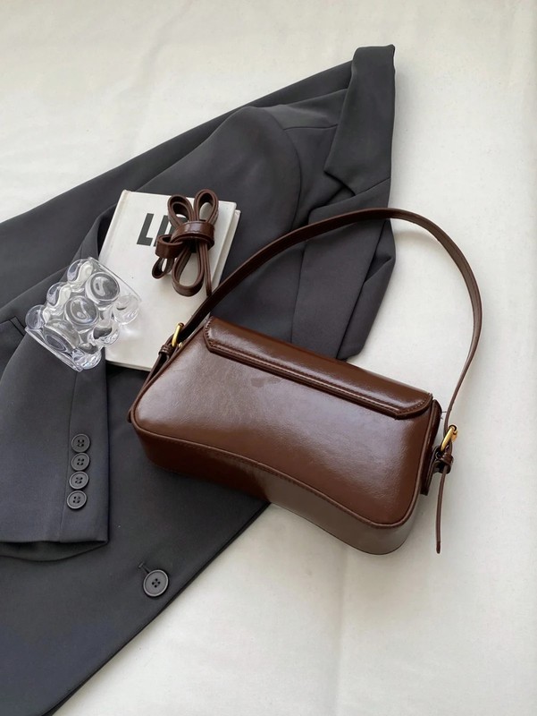 Fashion Women Shiny Crossbody Bag Office Lady Shoulder Purse Handbag Tote New gallery