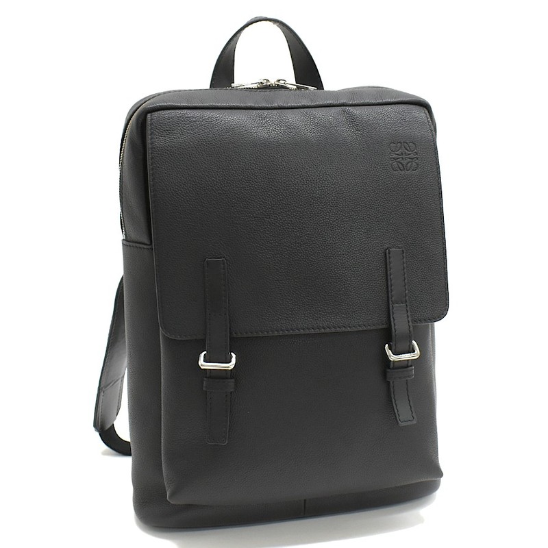 LOEWE Military Backpack Soft Grain Calf B553J18X04 LOEWE Military Backpack