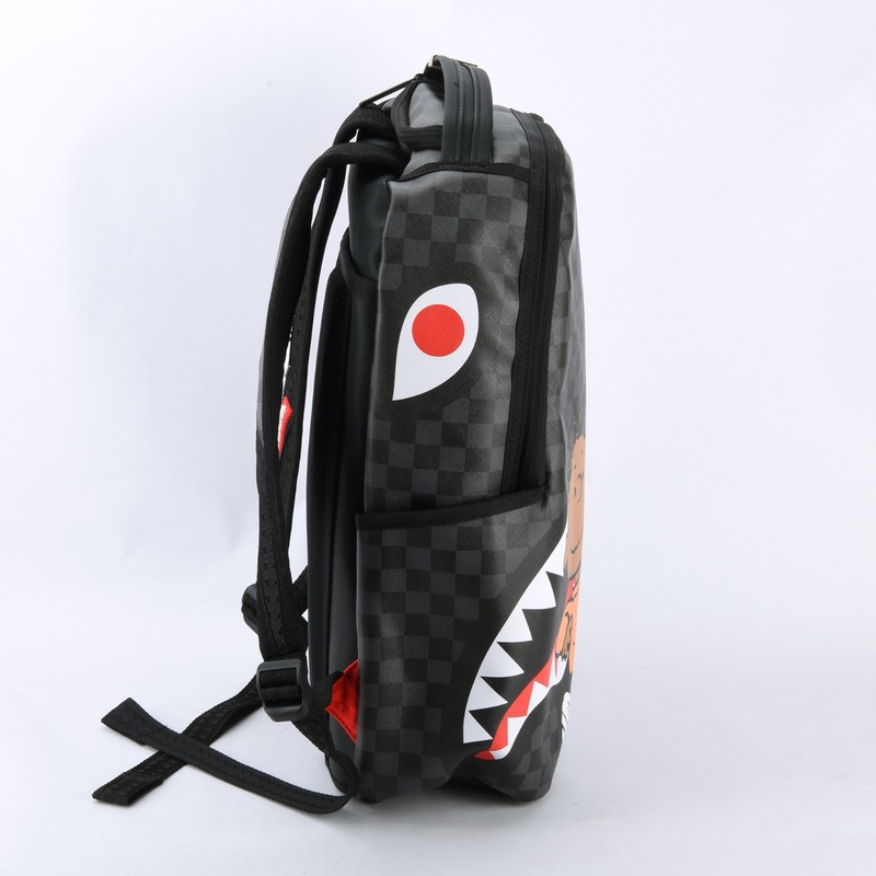 Sprayground Peanuts Franklin Sharks In Comics Backpack Snoopy Zippered Plaid gallery