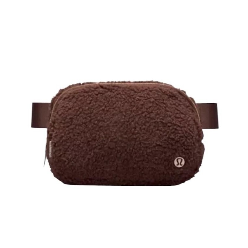 Lululemon Everywhere 2L Belt Bag Women’s One Size Lg Fleece Brown Fanny Pack