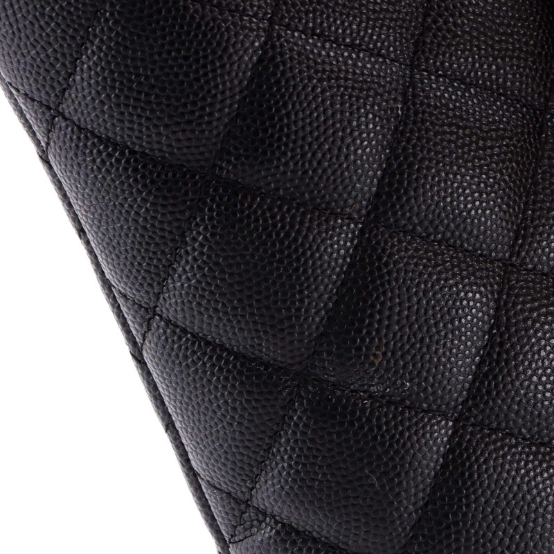 Chanel Classic Flap Clutch Quilted Caviar gallery