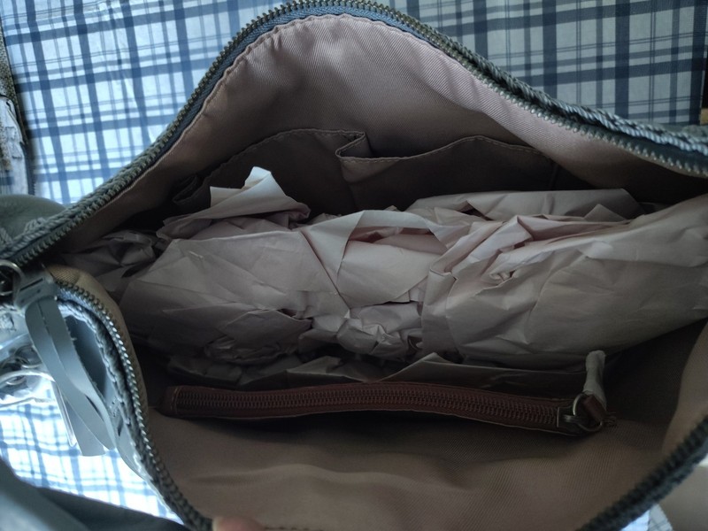 The Sak Leather Hobo Shoulder Bag in Dusty Blue Brand New Fernwood gallery