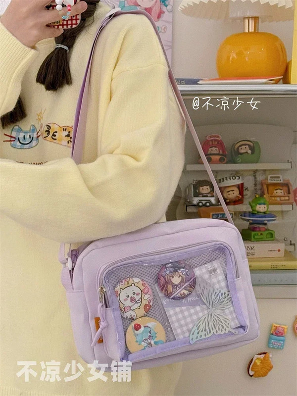 Small Cute Lolita Itabag Girls Display Plate Kawaii Ita Bag New Japanese JK Cros gallery