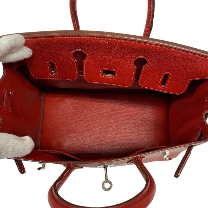 HERMES Birkin 25 □J刻 Handbag Japan ookura gallery