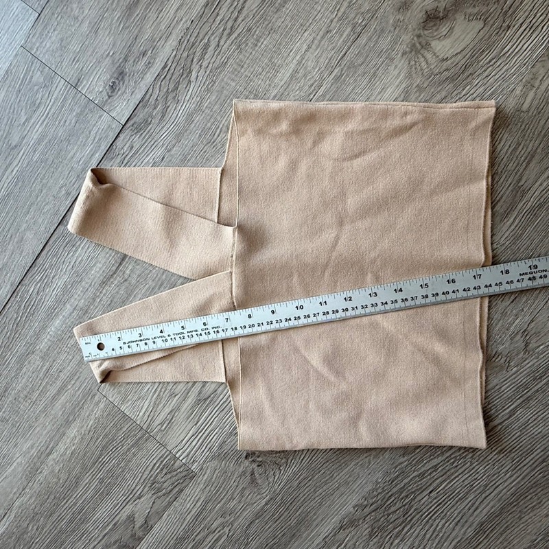 House of Harlow 1960 Beige Knit Mini crop US M Knitwear bandage gallery