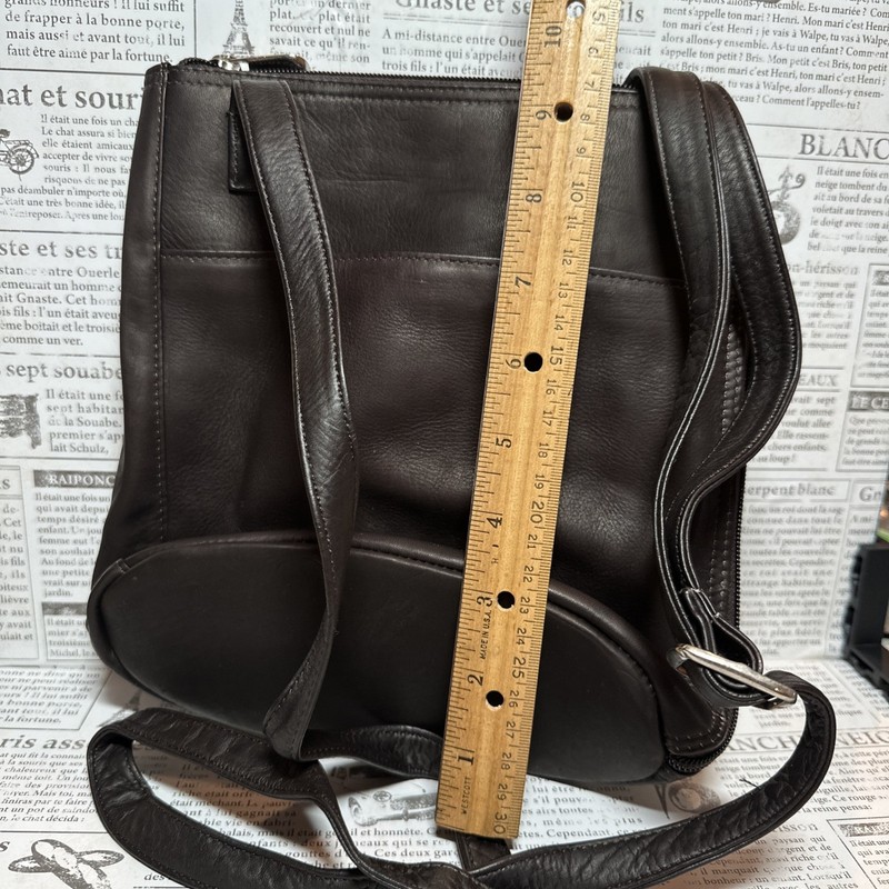 Cape Cod Leather Shoulder Hand Bag One Strap Travel Office Very Clean gallery