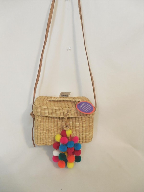 Nannacay Mini Woven Reed Crossbody JP301 $232