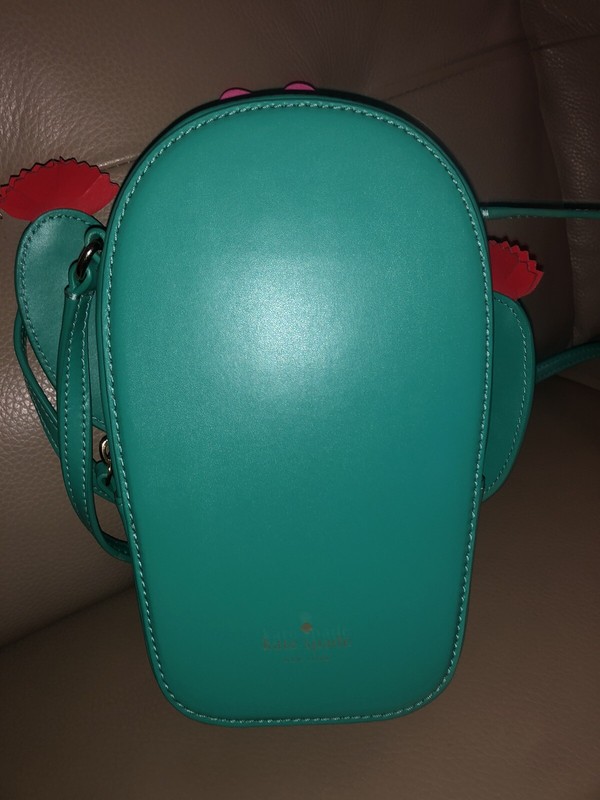 New KATE SPADE HORIZONS Cactus Leather Crossbody Bag. Rare gallery