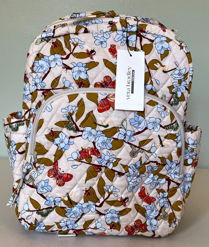 Vera Bradley Essential Small Backpack ABUZZ MSRP $115 ~ NWT